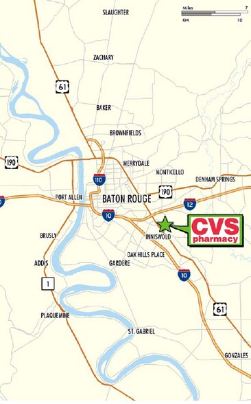 More Photos Of 11705 Coursey Blvd, Baton Rouge Drugstore For Lease