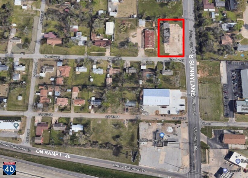 Primary Photo Of 715 S Sunnylane Rd, Del City Land For Sale