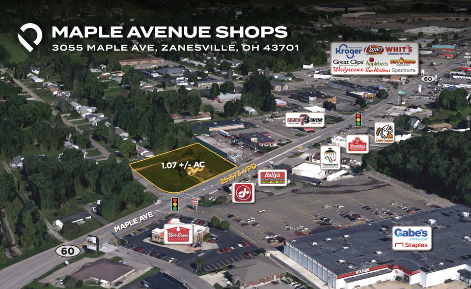 Primary Photo Of 3055 Maple Ave, Zanesville Land For Sale