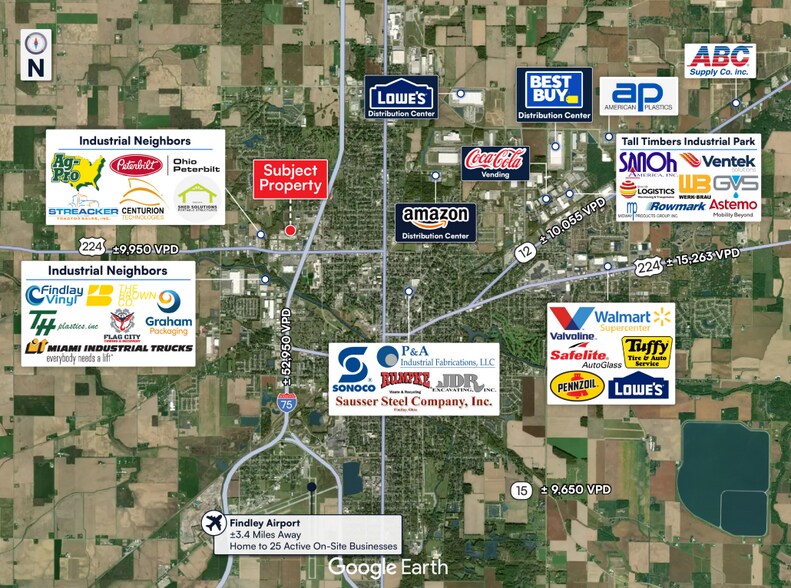 More Photos Of 1101 Commerce Pky, Findlay Warehouse For Sale