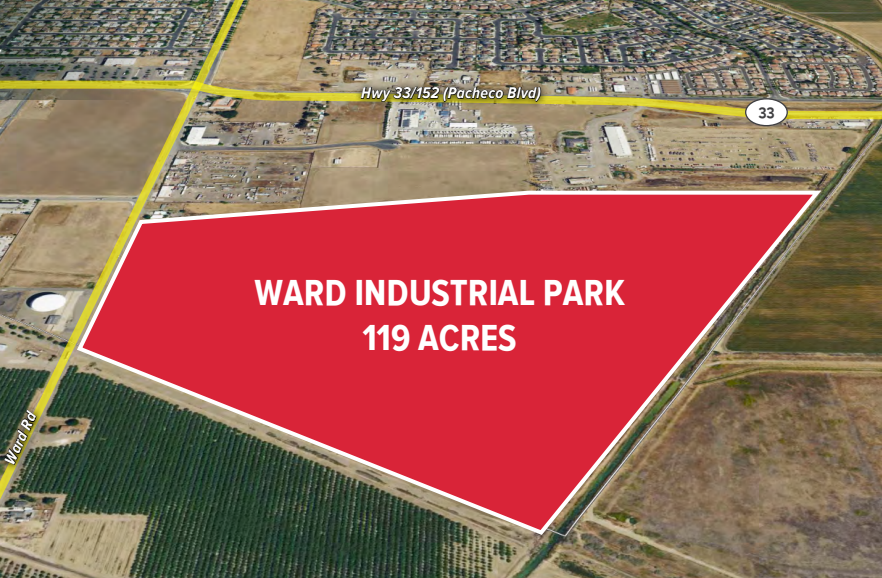 Primary Photo Of Southeast Corner of E Pacheco & Ward Rd blvd, Los Banos Land For Sale