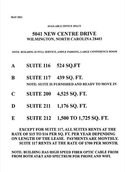 More Photos Of 5041 New Centre Dr, Wilmington Office For Sale