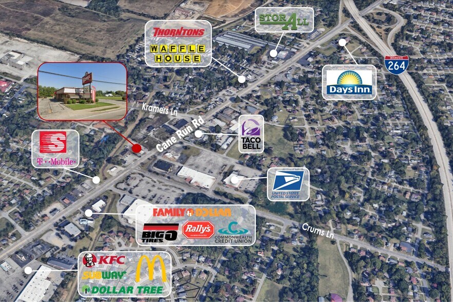 More Photos Of 4312 Cane Run Rd, Louisville Fast Food For Lease