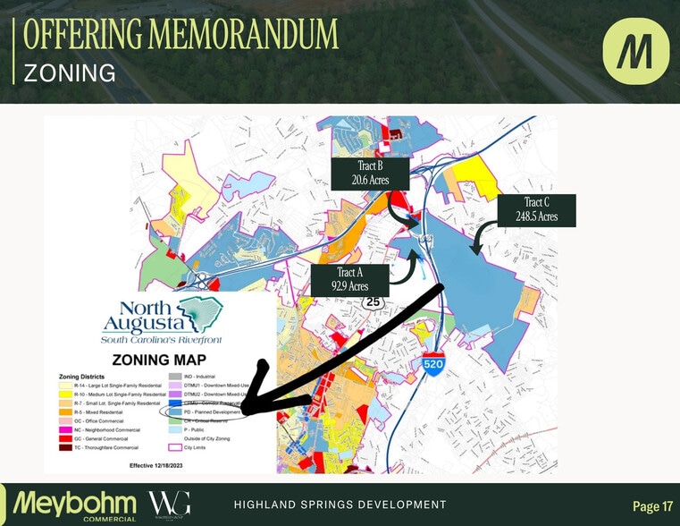 More Photos Of 00 Connector 25 Hwy, North Augusta Land For Sale