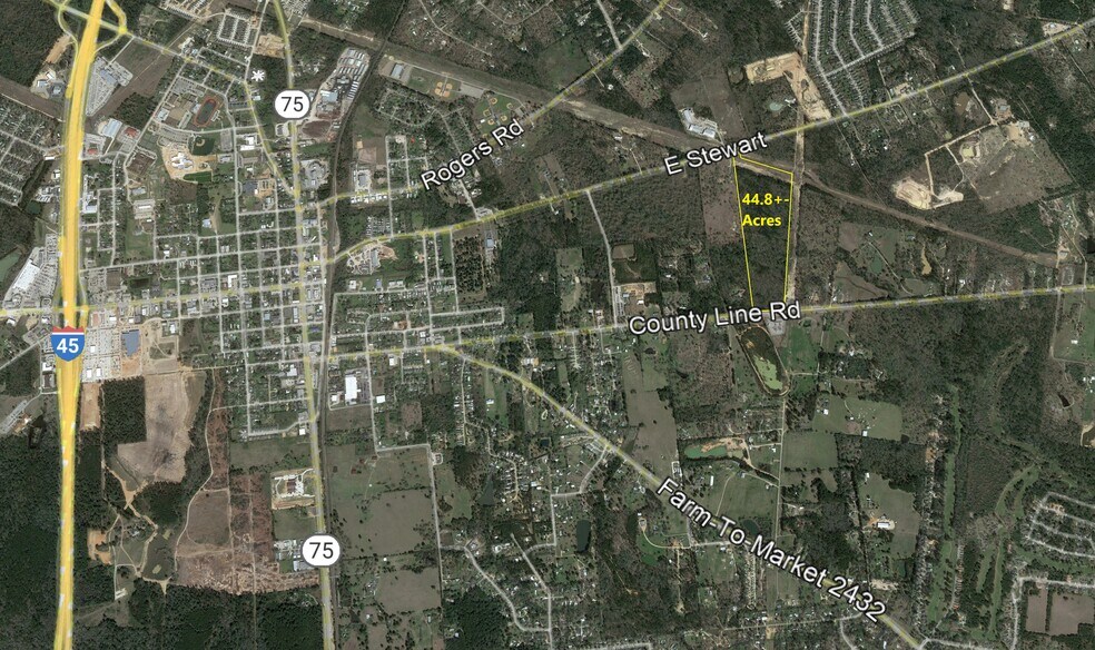 More Photos Of 44.8 +/- Acres FM 1097, Willis Land For Sale