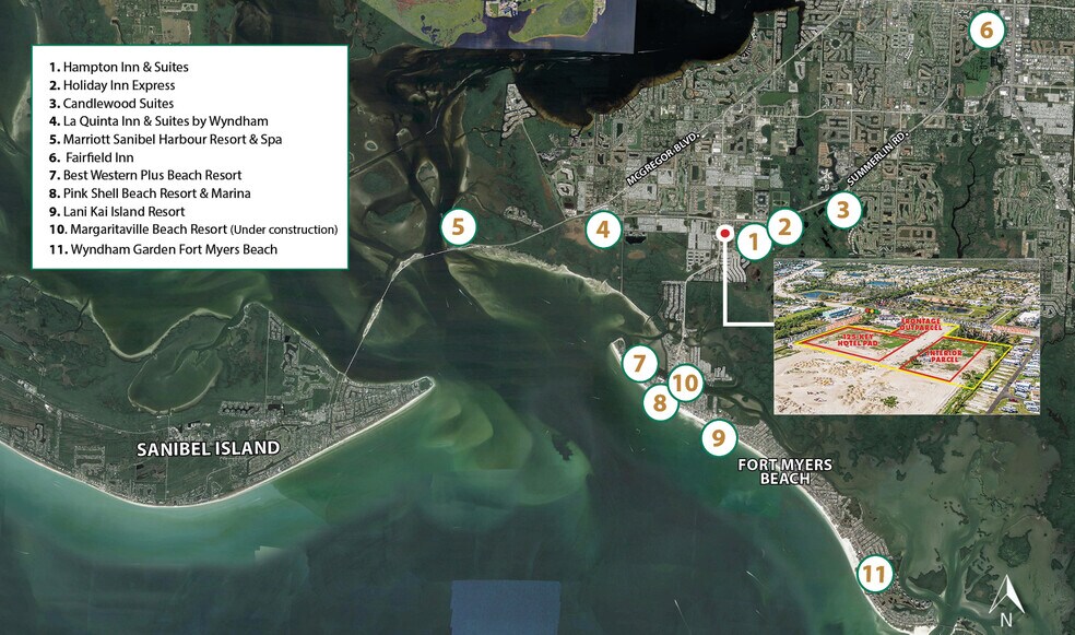 More Photos Of 17365 San Carlos Blvd, Fort Myers Land For Sale