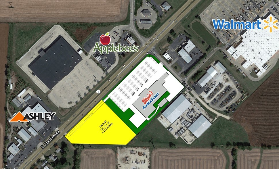 Primary Photo Of 3913 E Lincolnway, Sterling Land For Sale