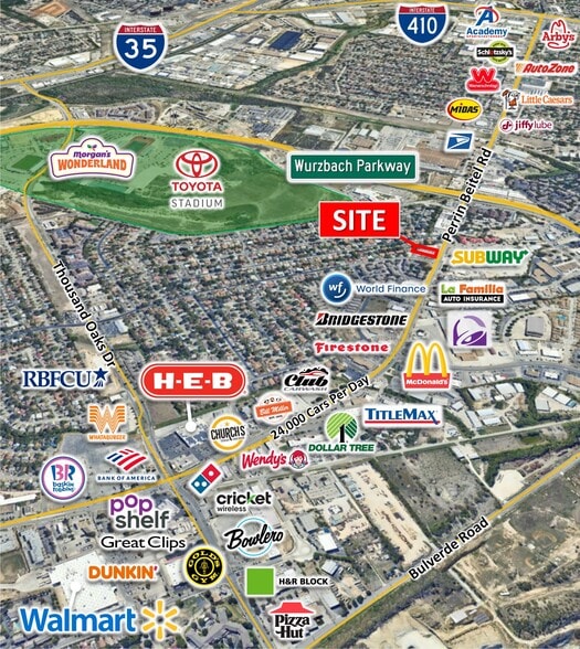 More Photos Of 10930 Perrin Beitel Rd, San Antonio Restaurant For Sale