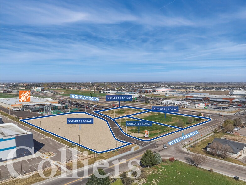 More Photos Of 4202 Highway 20/26, Caldwell Land For Lease