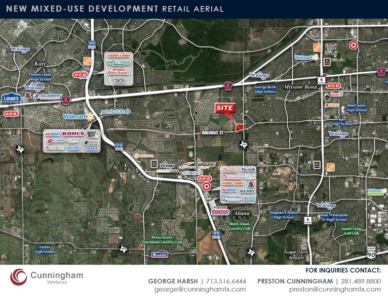 More Photos Of NWC of FM-1464 & Beechnut Rd, Richmond Land For Lease