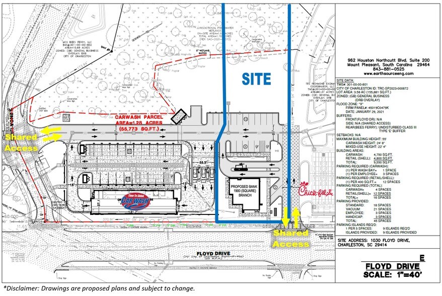 More Photos Of 1030 Floyd Dr, Charleston Land For Lease
