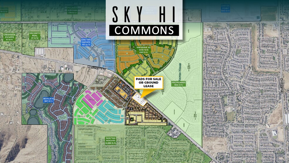 More Photos Of Hunt Highway @ Spring Valley Parkway, San Tan Valley Land For Lease