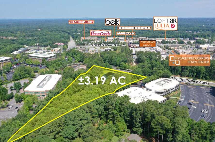 Primary Photo Of adj. to 5051 Peachtree Corners Circle, Peachtree Corners Land For Sale