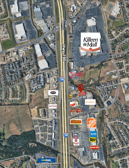 More Photos Of 2497 E Central Texas Expy, Killeen Storefront For Lease