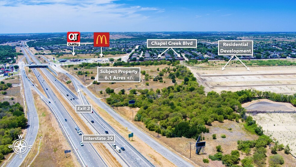 Primary Photo Of Interstate 30 @ Chapel Creek, Fort Worth Land For Sale