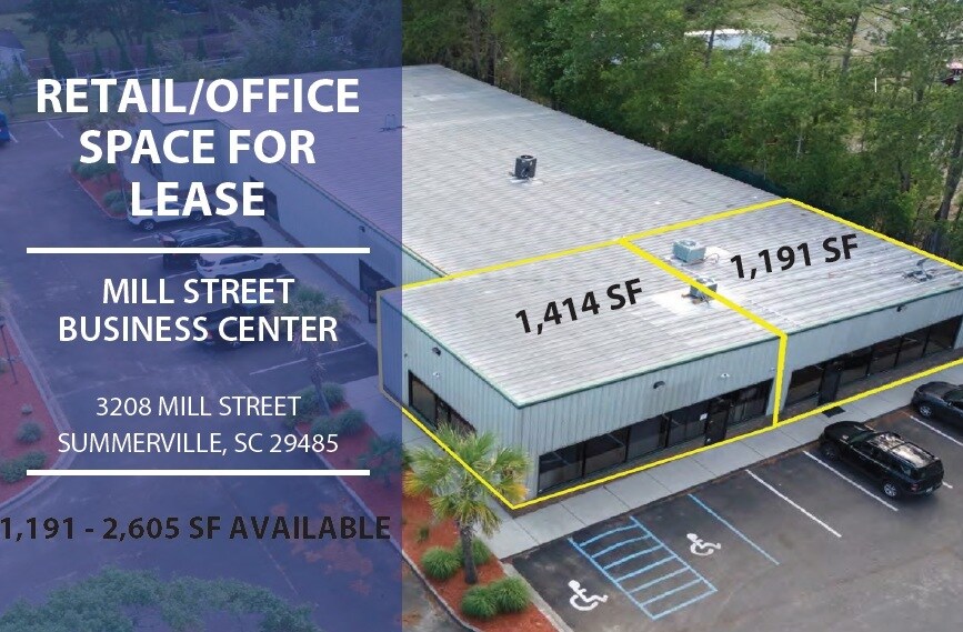 More Photos Of 3208 Mill St, Summerville Showroom For Lease