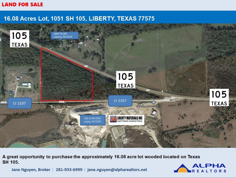 Primary Photo Of 1051 Sh 105, Liberty Land For Sale