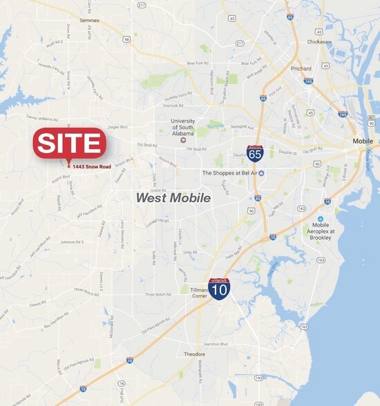 More Photos Of 1443 Snow Rd, Mobile Land For Sale