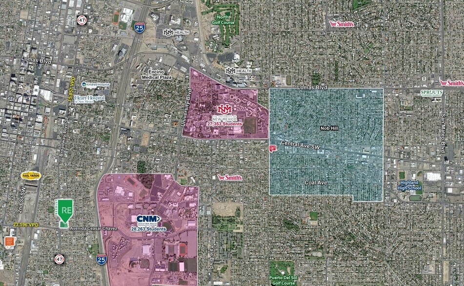 More Photos Of 1306-1316 Broadway Blvd SE, Albuquerque Freestanding For Lease