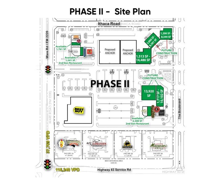 More Photos Of 3300 E Expressway 83, McAllen Unknown For Lease