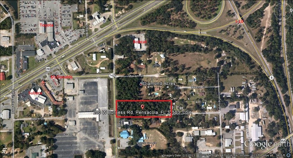 More Photos Of 200 W Burgess Rd, Pensacola Land For Sale