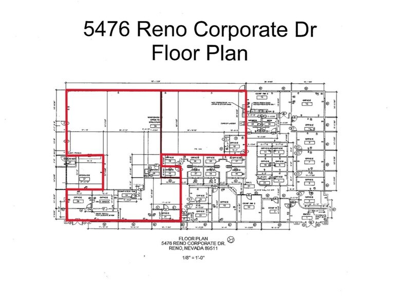 More Photos Of 5476 Reno Corporate Dr, Reno Office For Sale