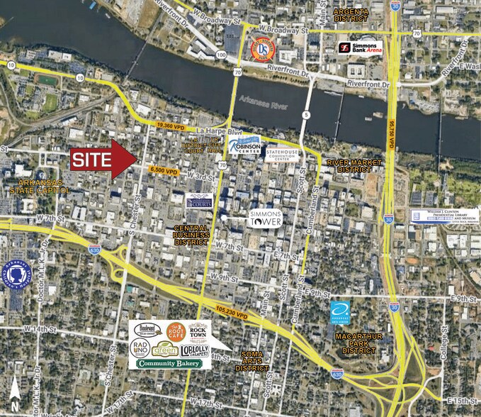More Photos Of 1010 W 3rd St, Little Rock Office For Sale