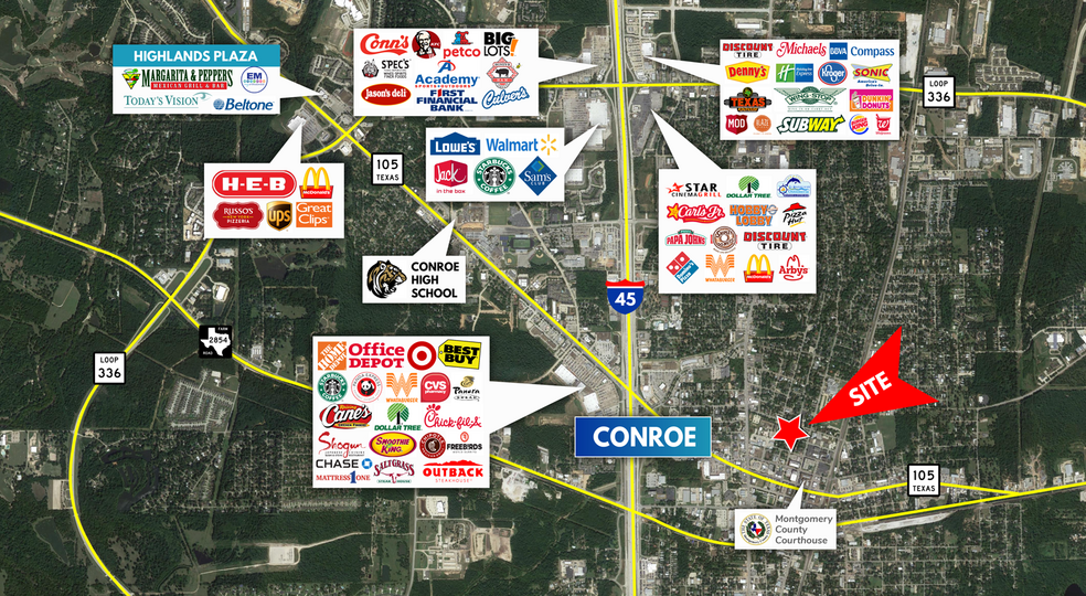 701 N San Jacinto St, Conroe, TX 77301 - Office For Lease Cityfeet.com