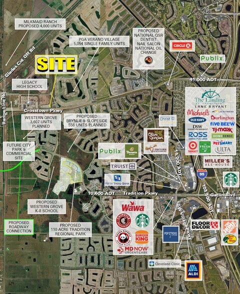 More Photos Of 0 Crosstown Parkway, Port Saint Lucie Land For Lease