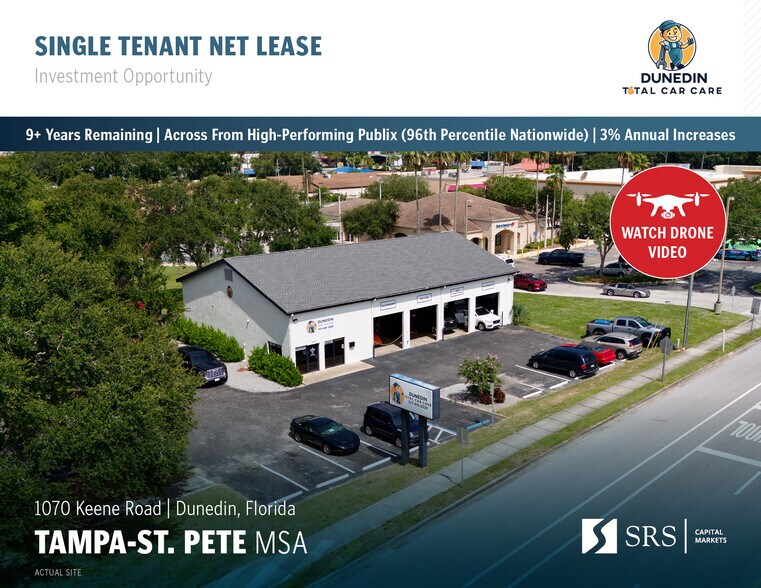 Primary Photo Of 1070 Keene Rd, Dunedin Auto Repair For Sale