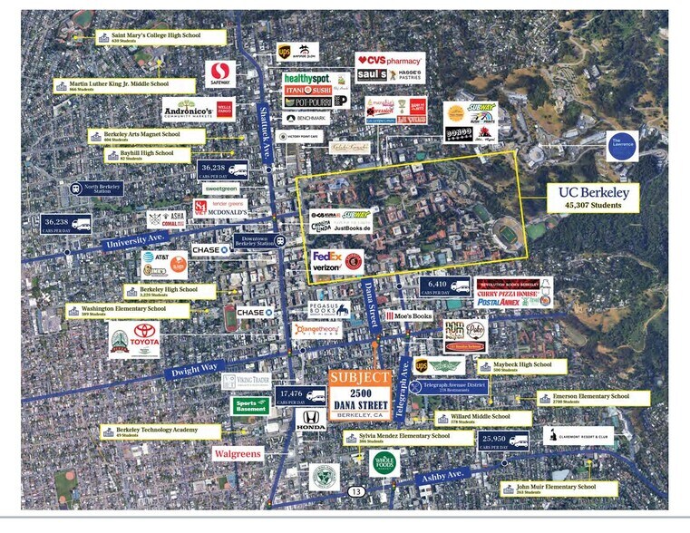 More Photos Of 2500 Dana St, Berkeley Apartments For Sale