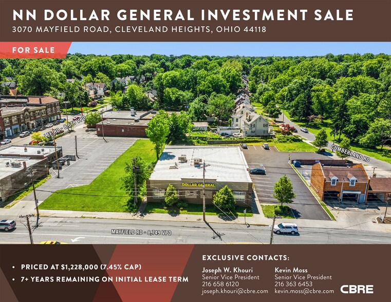 Primary Photo Of 3070 Mayfield Rd, Cleveland Heights Freestanding For Sale