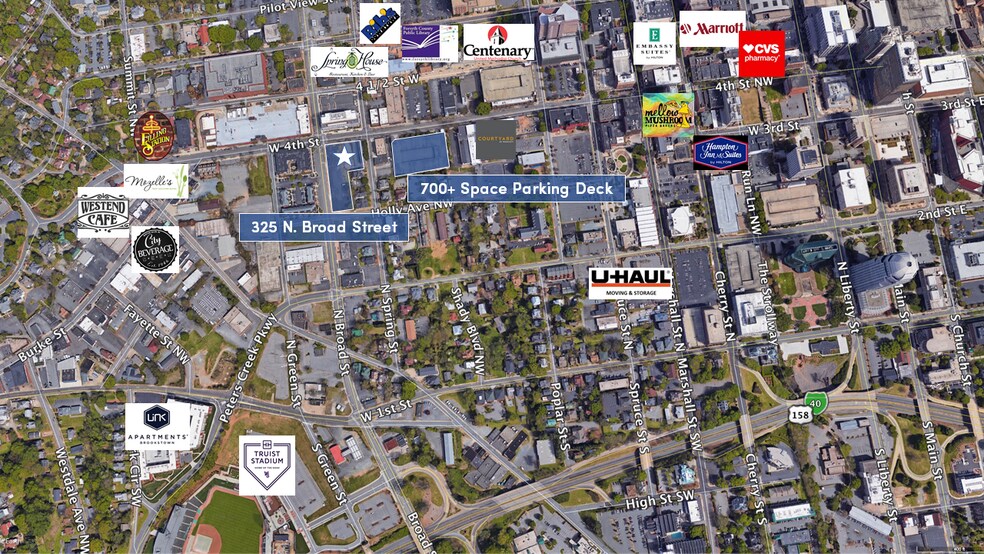 More Photos Of 325 N Broad St, Winston-Salem Land For Lease