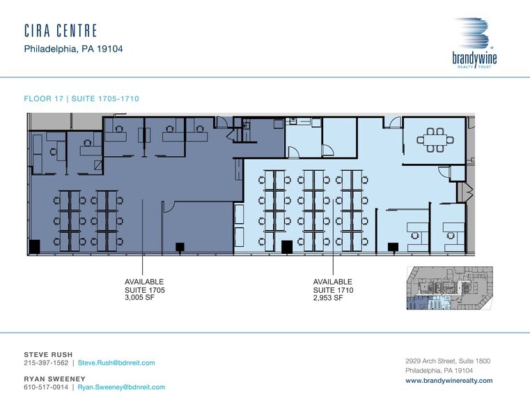 More Photos Of 2929 Arch St, Philadelphia Office For Lease