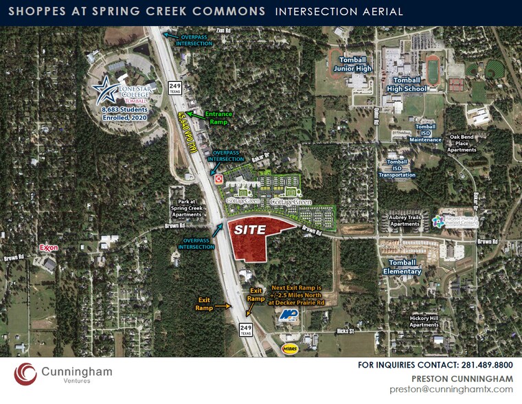 More Photos Of Hwy 249 & Brown Rd, Tomball Land For Sale