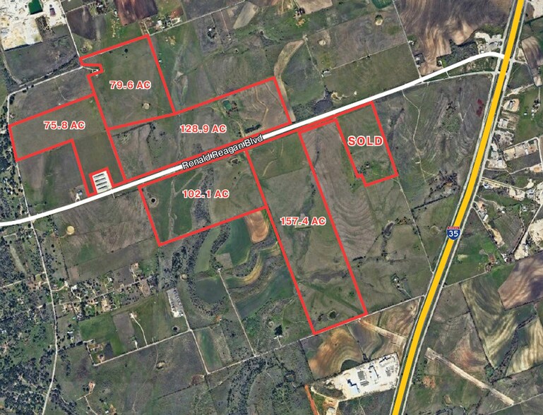 Primary Photo Of Ronald Reagan Boulevard @ IH-35, Georgetown Land For Sale