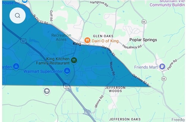 More Photos Of 44.60 44.60 Acres Campbell Ridge, King Land For Sale