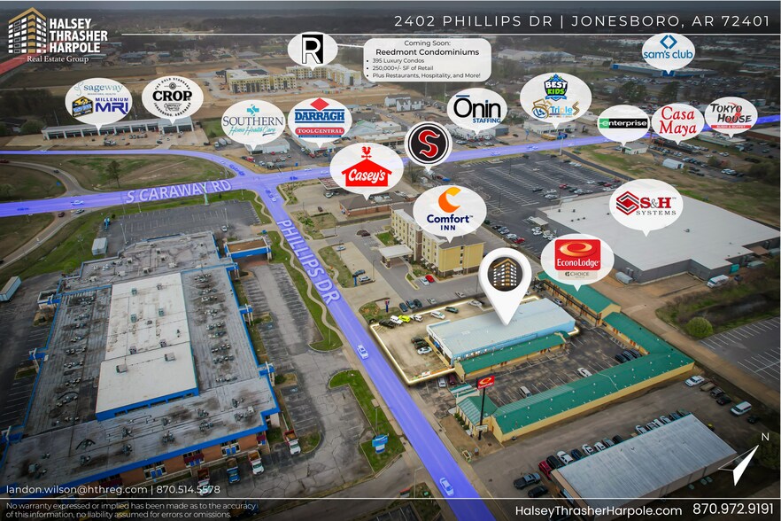 More Photos Of 2402 Phillips Dr, Jonesboro Freestanding For Lease