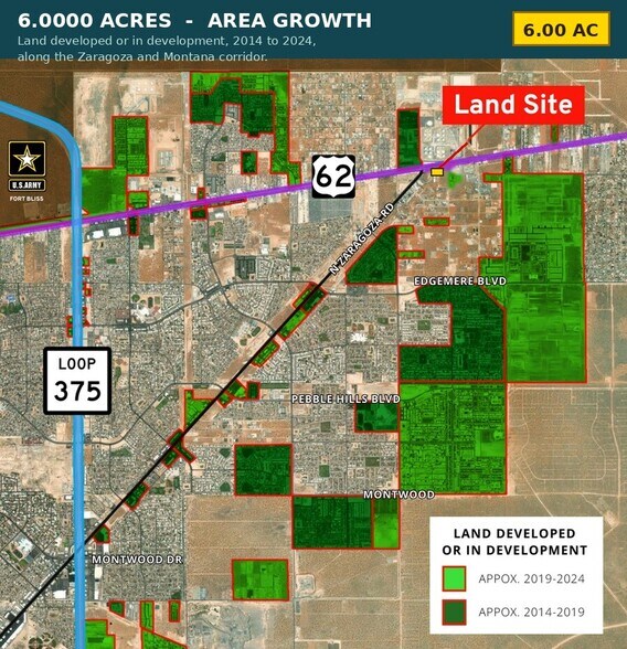 More Photos Of 13690 Montana Ave, El Paso Land For Sale