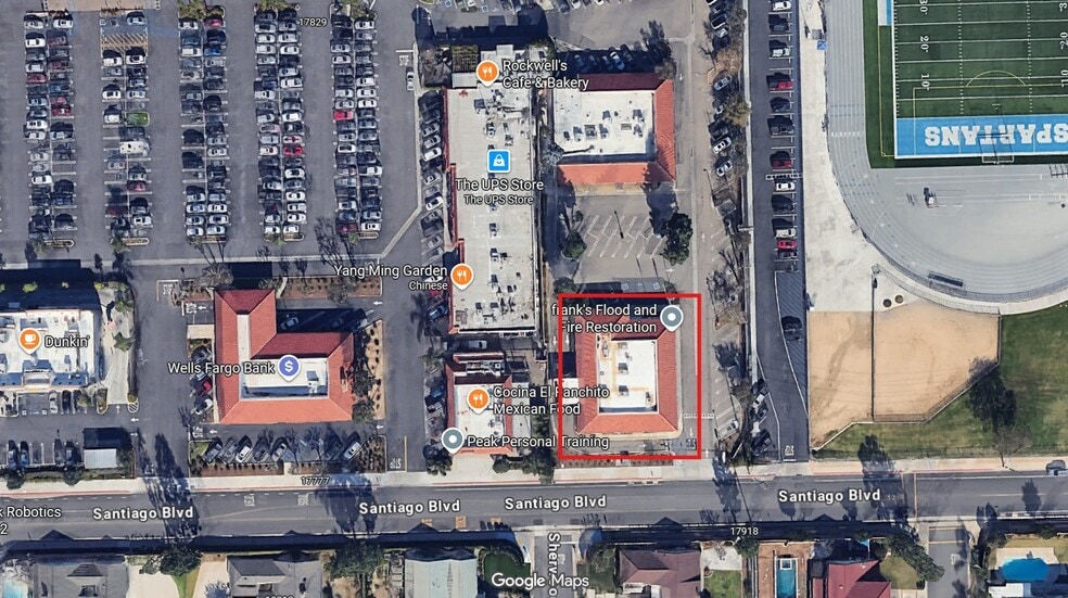 More Photos Of 17863 Santiago Blvd, Villa Park Bank For Lease