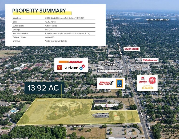 More Photos Of 2929 S Hampton Rd, Dallas Land For Sale