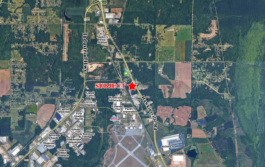 More Photos Of 7381 Hawkinsville Rd, Macon-Bibb Flex For Lease