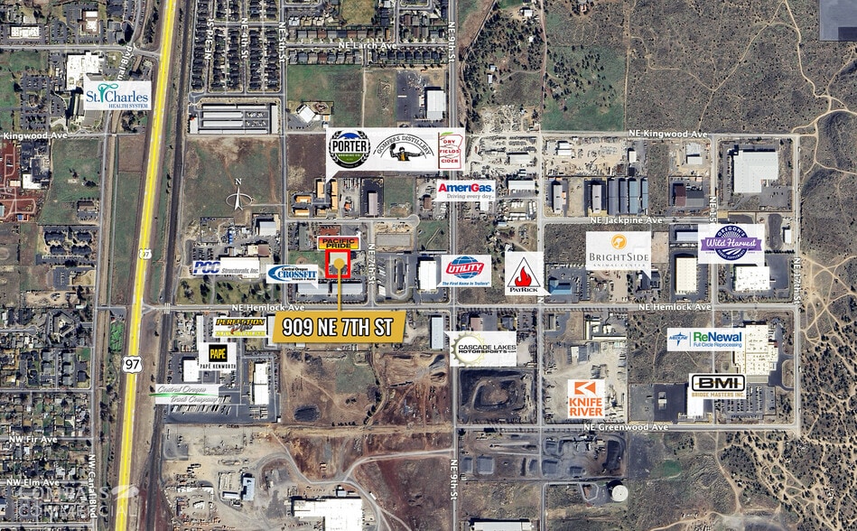 More Photos Of 909 NE 7th St, Redmond Manufacturing For Lease