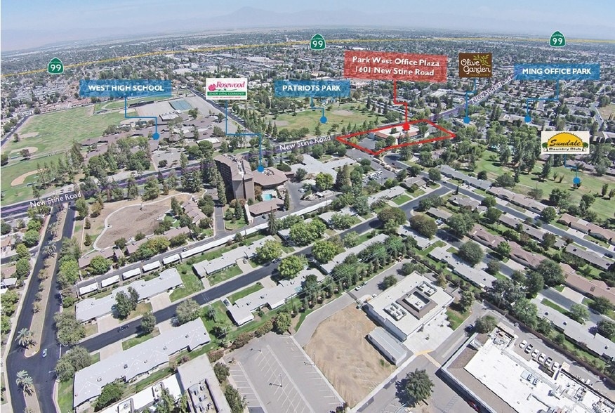 More Photos Of 1601 New Stine Rd, Bakersfield Office For Lease