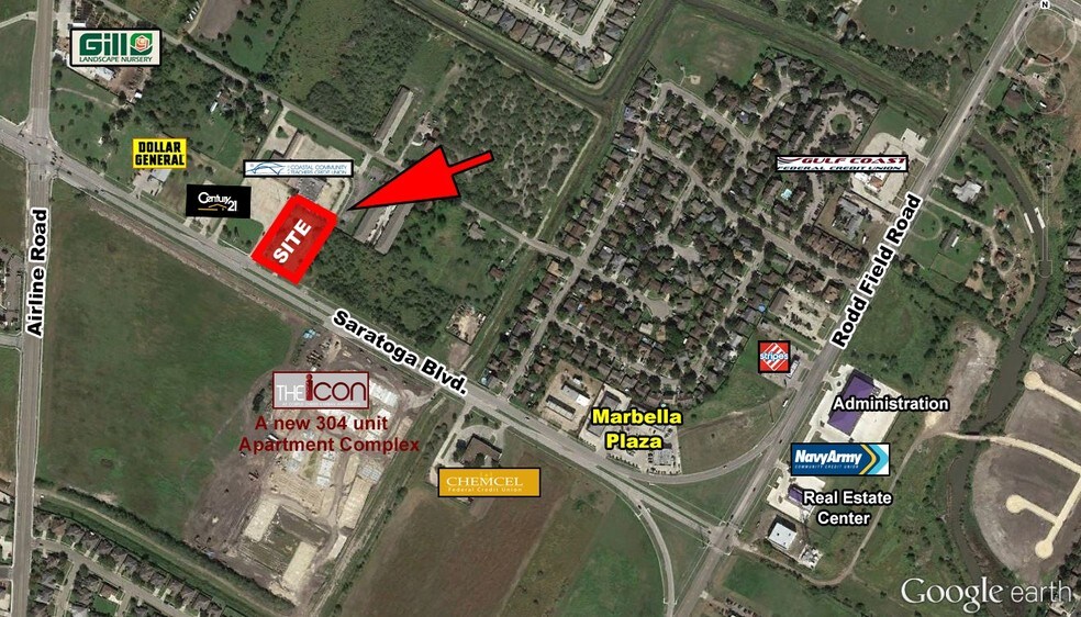 More Photos Of 6826 Saratoga Blvd, Corpus Christi Land For Lease