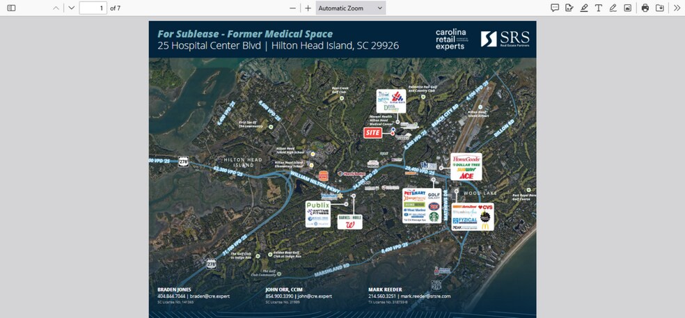 More Photos Of 25 Hospital Center Blvd, Hilton Head Medical For Lease