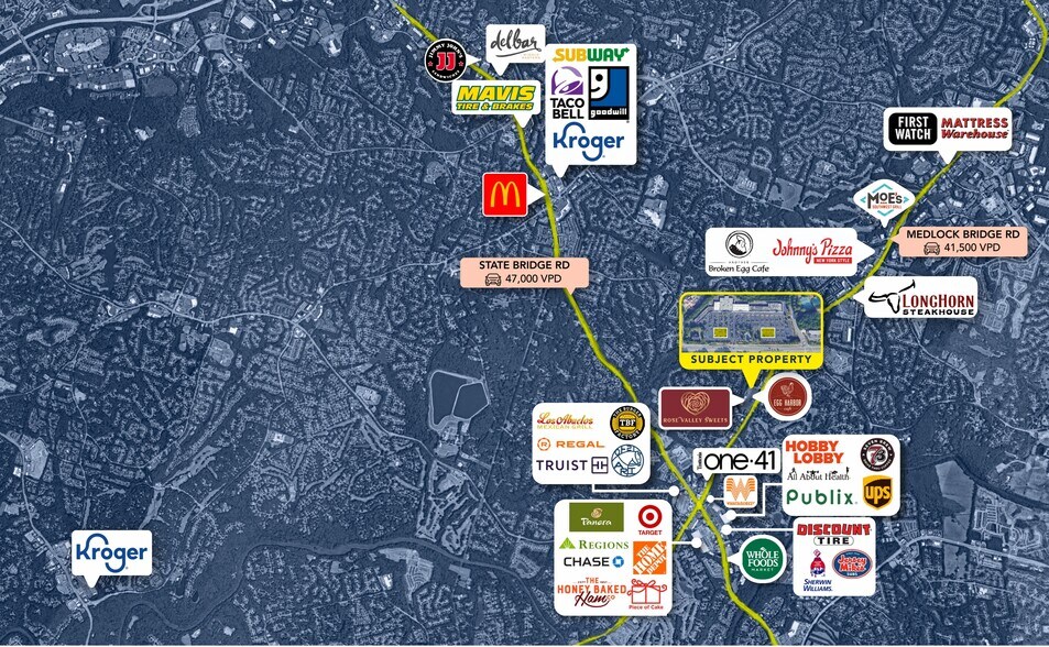 More Photos Of 6000 Medlock Bridge Rd, Johns Creek Land For Lease