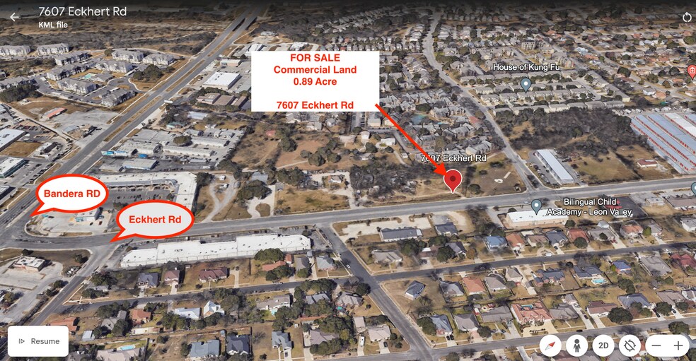 Primary Photo Of 00 Eckhert Rd, San Antonio Land For Sale