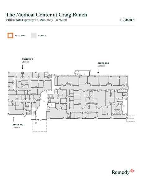 More Photos Of 8080 State Highway 121, McKinney Medical For Lease