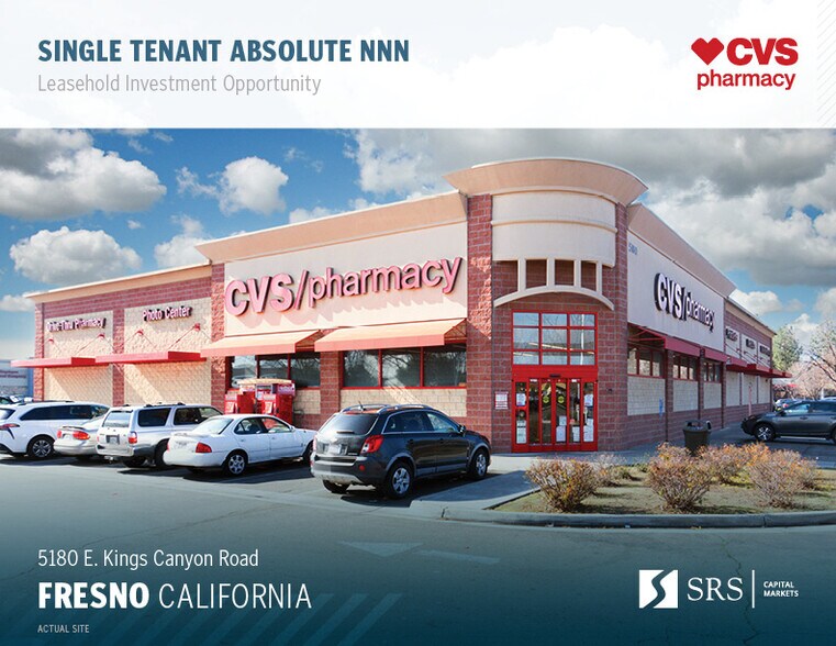 Primary Photo Of 5180 E Kings Canyon Rd, Fresno Drugstore For Sale